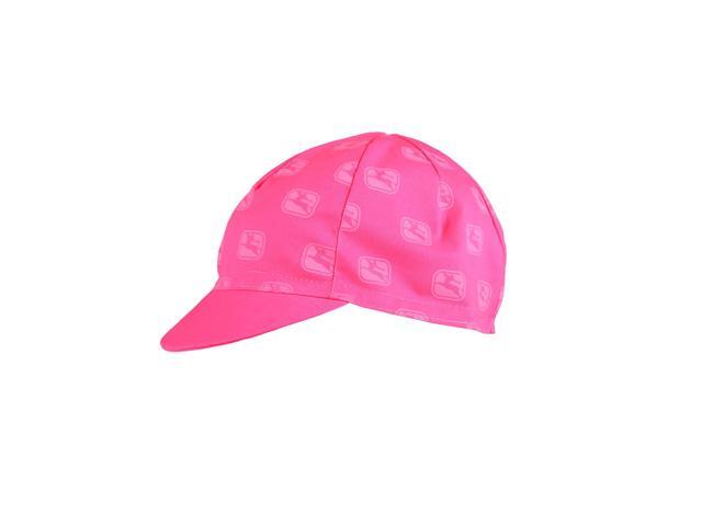 pink cycling cap