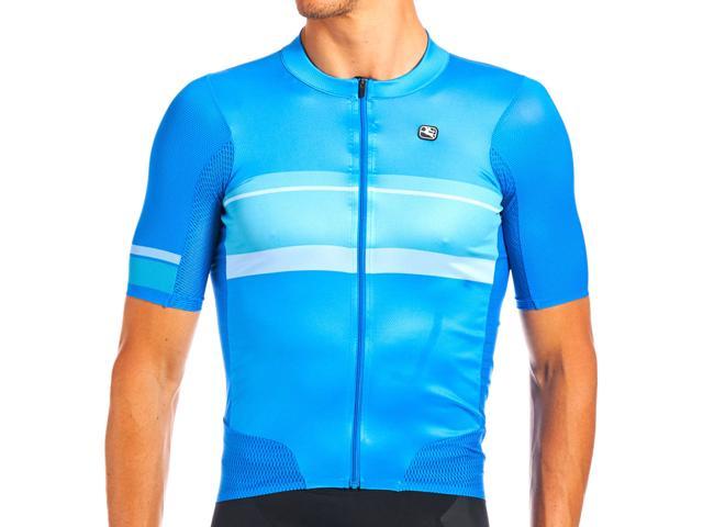 light blue cycling jersey