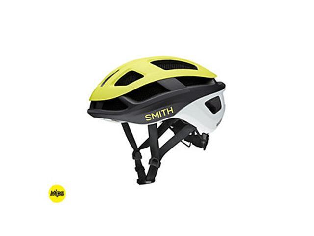 yellow cycling helmet