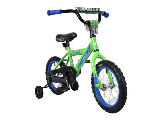 green 14 inch bike