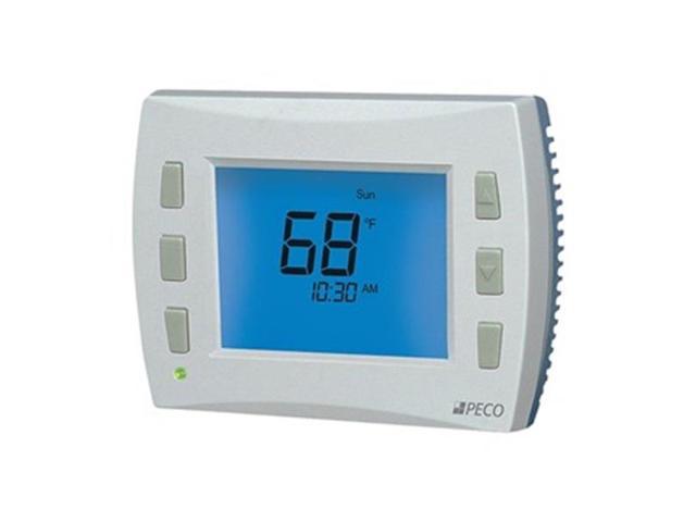 PECO T8532-001 Low Voltage Thermostat , 7, 5-2, 5-1-1 Programs, 3 H 2 C
