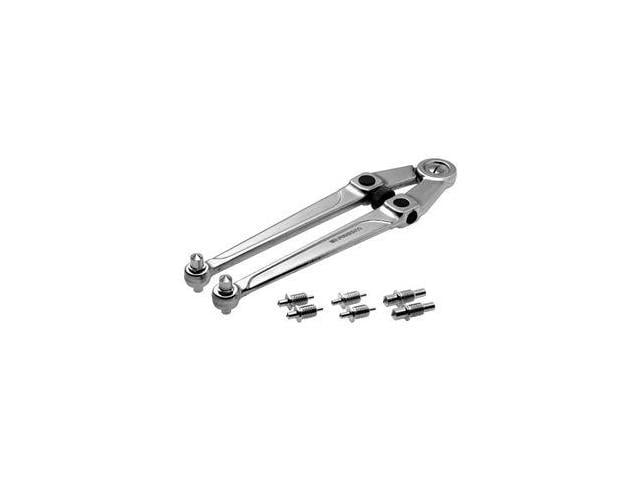 FACOM FA-117.B Adjustable Pin Spanner Wrench, 9-3/4 In. L - Newegg.com