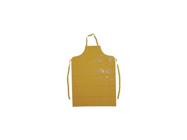 L CONDOR 1N872 Bib Apron,Yellow,45 In