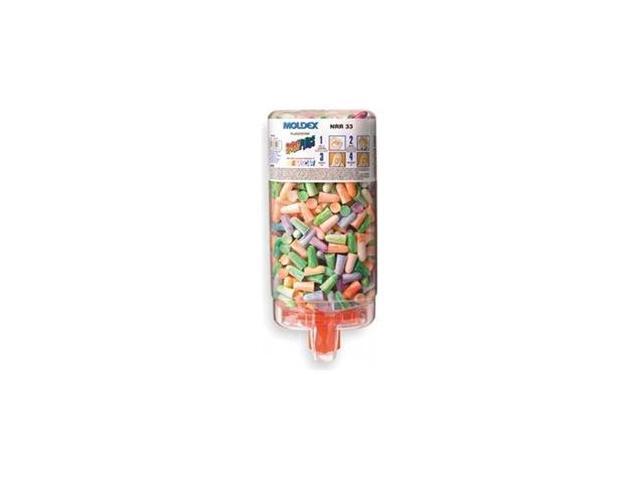 MOLDEX 6645 Ear Plugs,33dB,W//o Cord,Univ,PK500