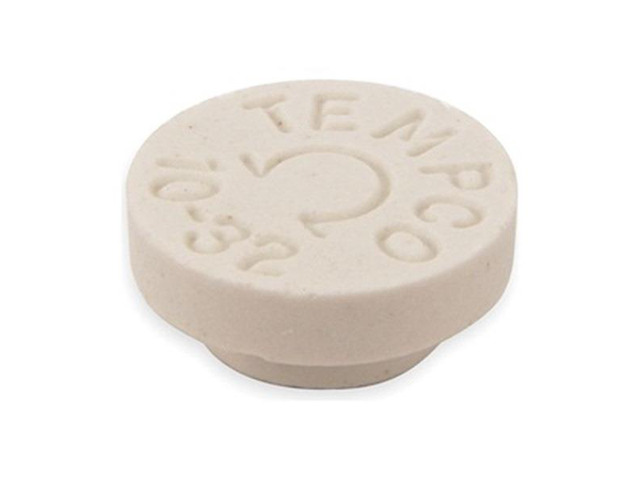 Ceramic Terminal Covers – Single Port, 2-1/2" ID X 2-1/2" Width, Pack Of 10, For Band Heaters & Strip Heaters