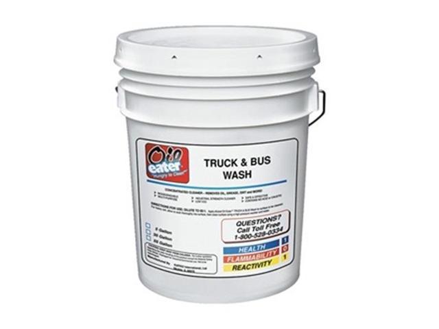 OIL EATER ATW5G70002 5 gal Fleet Wash Concentrate Bucket, Clear, Pail