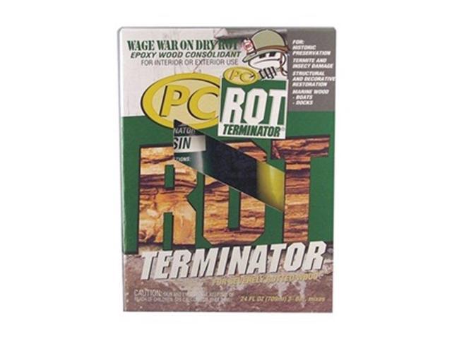 PC PRODUCTS 192610 PC Rot Terminator Epoxy Adhesive Amber Jug 1.5 gal.