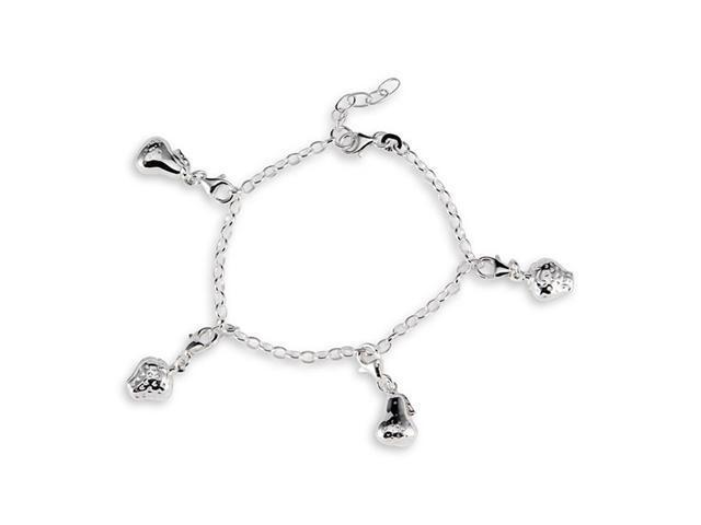 solid silver ankle bracelet