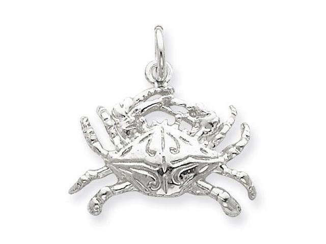 925 Sterling Silver Ocean Cancer Crab Charm Pendant - Newegg.com