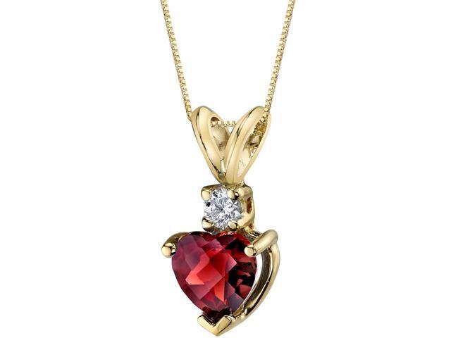 14k Yellow Gold 1 50 Carats Heart Shape Garnet Diamond Pendant Newegg Com - Yellow Gold Heart Shaped Diamond Pendant 14k Yellow Gold 1 50 Carats Heart Shape Garnet Diamond Pendant Newegg Com - Yellow Gold Heart Shaped Diamond Pendant