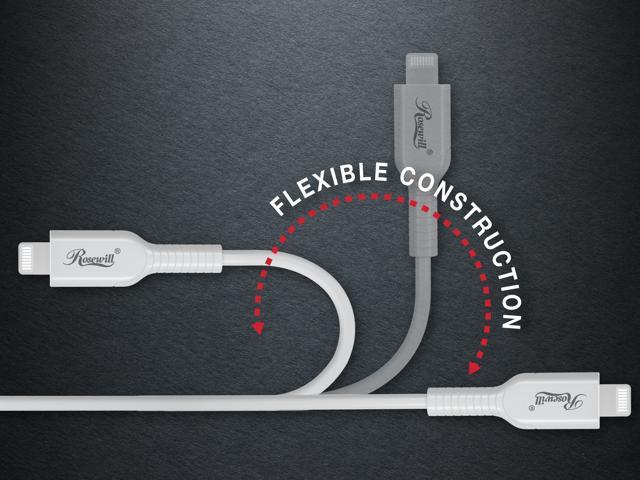 Rosewill iPhone Fast Charger Cable, USB-A to Lightning Cable, | www.rosewill .com