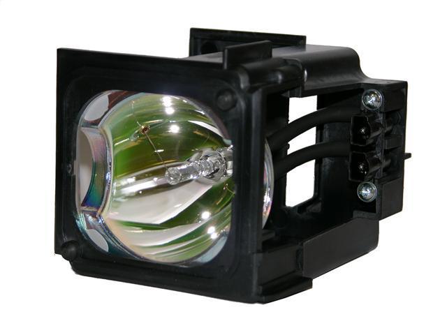 DLP lamp and housing replacement for Samsung BP96-01795A. Used in Samsung model numbers: HLT5076S, HLT5676S, HLT6176S.