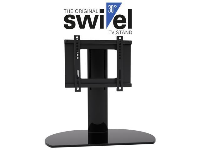 Universal Replacement Tv Stand Base With Swivel Feature For 20 37 Tvs Flat Panels Lcd Led Small Plasma Fits Most Vesa Pattern 50mm