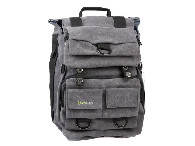 canvas backpack with laptop compartment