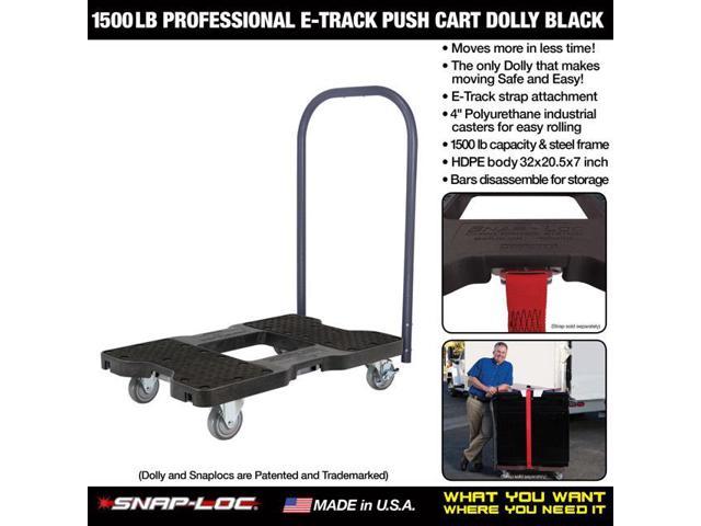 Snap-Loc Moving Dolly Panel Cart- 1500 lbs. Capacity, White