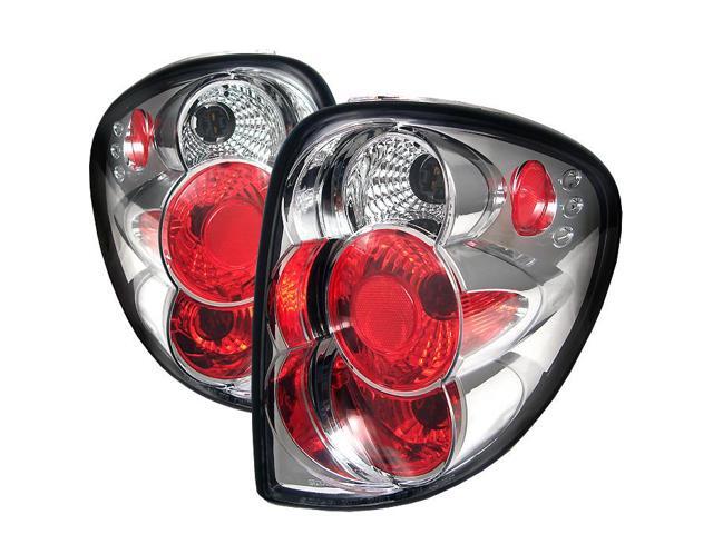 98-03 Durango Altezza Chrome Tail Lights Spyder Auto Dodge Caravan//Grand Caravan//Dodge Durango//Chrysler Town /& Country//Plymouth Voyager//Grand Voyager Chrome Altezza //Spyder Dodge Caravan 96-00