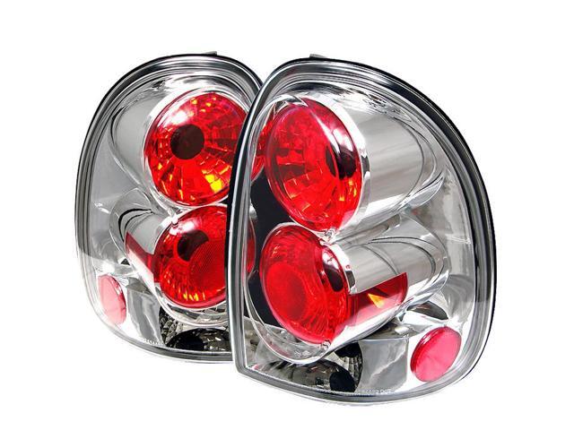 98-03 Durango Altezza Chrome Tail Lights Spyder Auto Dodge Caravan//Grand Caravan//Dodge Durango//Chrysler Town /& Country//Plymouth Voyager//Grand Voyager Chrome Altezza //Spyder Dodge Caravan 96-00