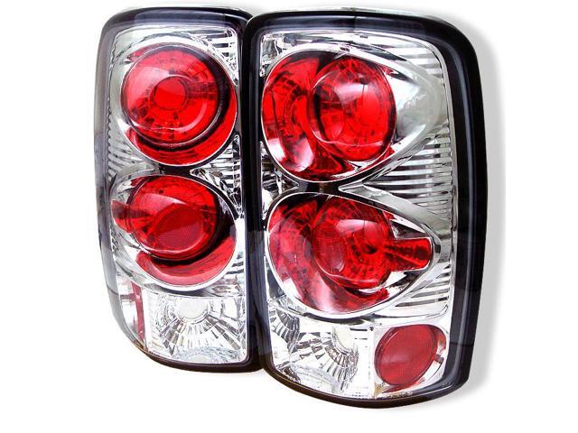 Chevy 00-06 Suburban Tahoe Yukon Black LED Rear Tail Lights Lamp LS LT SLT SLE