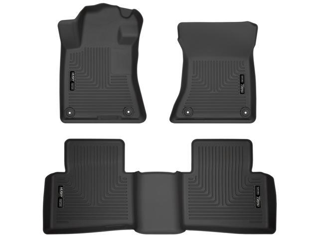 Black Husky Liners Custom Fit Front and Second Seat Floor Liner Set for Select Nissan Altima Models 98601