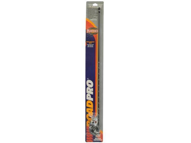RoadPro RP-83W Standard Series White 3 Mirror Mount Fiberglass CB Antenna Kit
