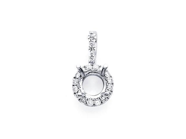 Diamond Solitaire Pendant Setting 14k White Gold Round Semi Mount Necklaces Pendants Newegg Com - Pendant Semi Mount Jewelry Diamond Solitaire Pendant Setting 14k White Gold Round Semi Mount Necklaces Pendants Newegg Com - Pendant Semi Mount Jewelry