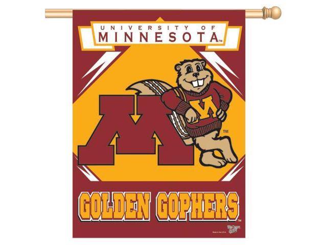 Minnesota Golden Gophers Official NCAA 27x27 Banner Flag by Wincraft