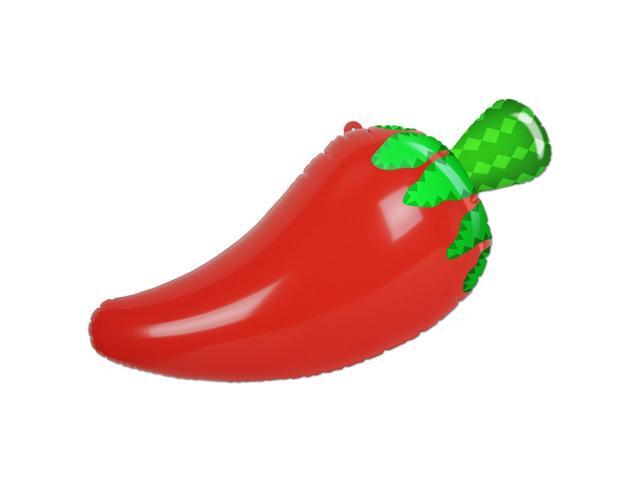 Pack Of 6 Inflatable Spicy Red Chili Pepper Party Decorations 30