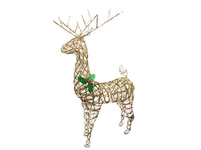 57 Lighted Standing Grapevine Reindeer Christmas Outdoor