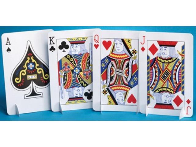Pack Of 12 Royal Flush Jack King Queen Ace Playing Cards Birthday