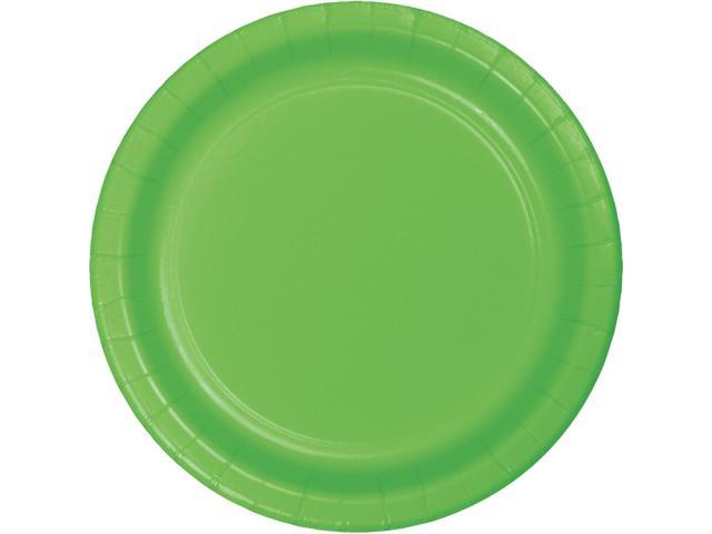 Club Pack Of 96 Green Dinner Disposable Decorative Plastic Party