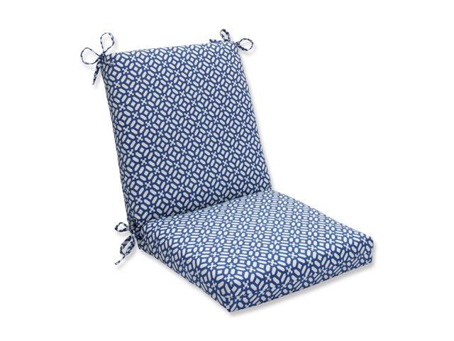 36 5 Sapphire Geometric Star Outdoor Patio Chair Cushion With Ties Newegg Com