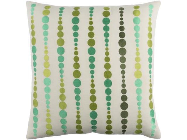 18 Multihued Olive Hunter And Mint Green Decorative Throw