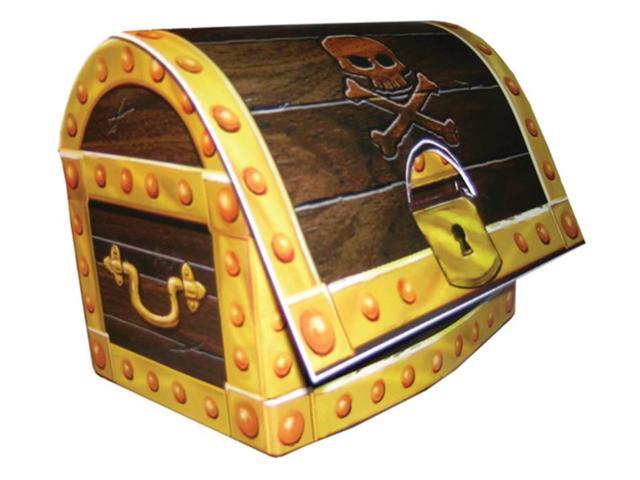 Club Pack Of 12 3d Buried Treasure Treasure Chest Centerpiece