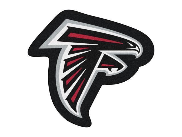 Nfl Atlanta Falcons Mascot Novelty Logo Shaped Area Rug Newegg Com Nfl Atlanta Falcons Mascot Novelty Logo