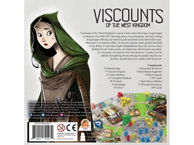 Architects of The West Kingdom Board Game Renegade Studios Rgs0819 for sale online 