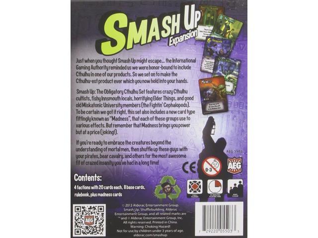 Alderac Entertainment Group AEG5503 Smash Up The Obligatory Cthulhu Expansion Card Game