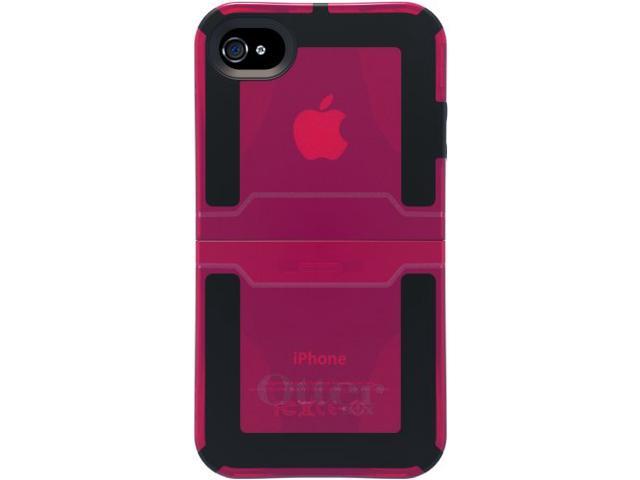 Otterbox Reflex Translucent Design Easy-Dock Case for Apple Iphone 4 4S Pink/Black Brand New in Retail Box 77-19674