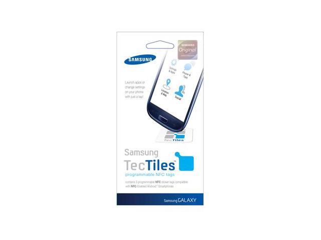 Samsung TecTile Programmable NFC Tags For Galaxy S III / S3 Retail Sealed ETC-TT1G6NGSTA