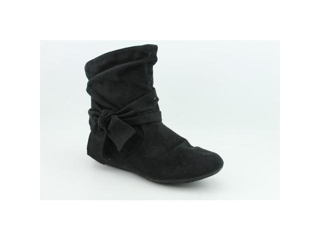 rampage black ankle boots