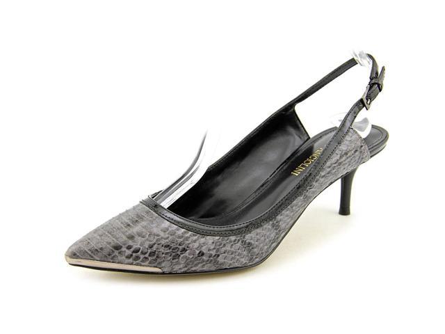 gray slingback heels