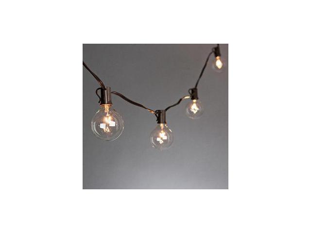 Gerson 20297 20 Light Brown Wire G40 Clear Electric Patio Gerson 20297 20 Light Brown Wire G40 Clear Electric Patio String