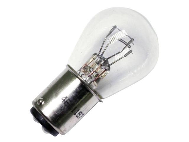GE 2057 Miniature Lamp Bulb 27w 7w Dual Contact 12 volt S8 12v Free Ship!! 