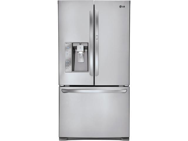 Lg 30 5 Cu Ft French Door Refrigerator Stainless Steel