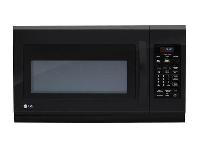 2.0 cu. ft. Over-the-Range Microwave Oven with 400 CFM Venting System, 1,100 Cooking Watts, Sensor Cooking, Melt/Soften and Slide-Out Vent: Black