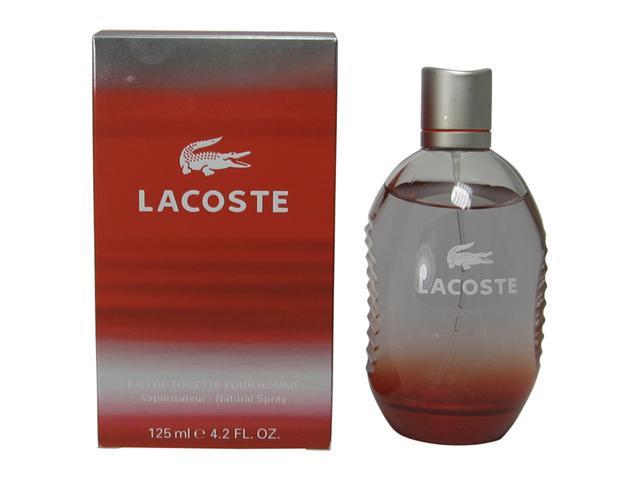lacoste red style in play