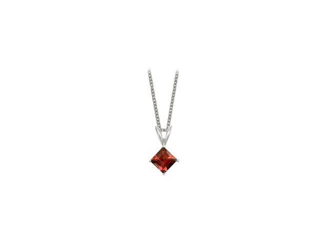 Square Cut Garnet Pendant Necklace In Sterling Silver 1ct Tw Newegg Com - Garnet Pendant Necklace Silver Square Cut Garnet Pendant Necklace In Sterling Silver 1ct Tw Newegg Com - Garnet Pendant Necklace Silver