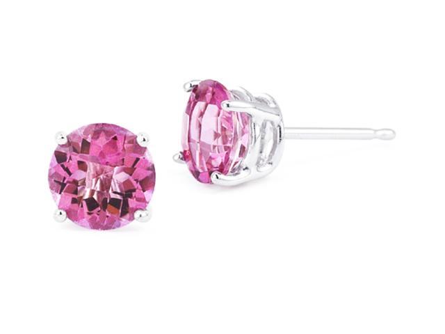 14k White Gold 1 4 Carat Round Pink Tourmaline Cz Stud Earrings Newegg 14k White Gold 1 4 Carat Round Pink Tourmaline Cz Stud Earrings Newegg