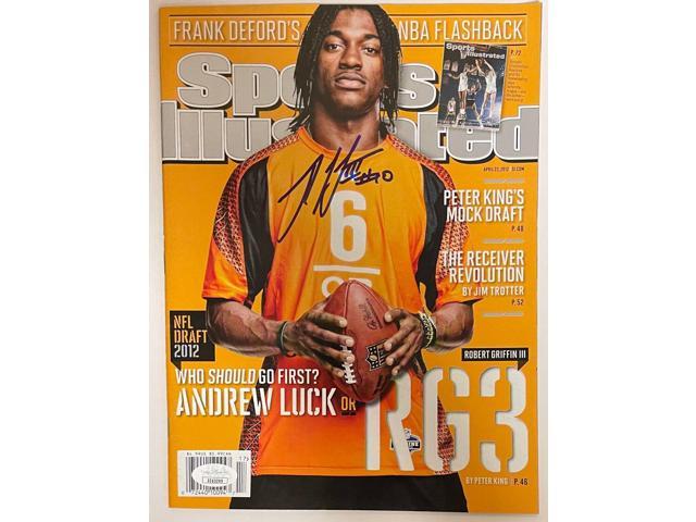 Robert Griffin III signed 2012 Sports Illustrated Full Magazine- JSA  #EE63209- 4/23/2012 (Heisman/Baylor Bears/no label)