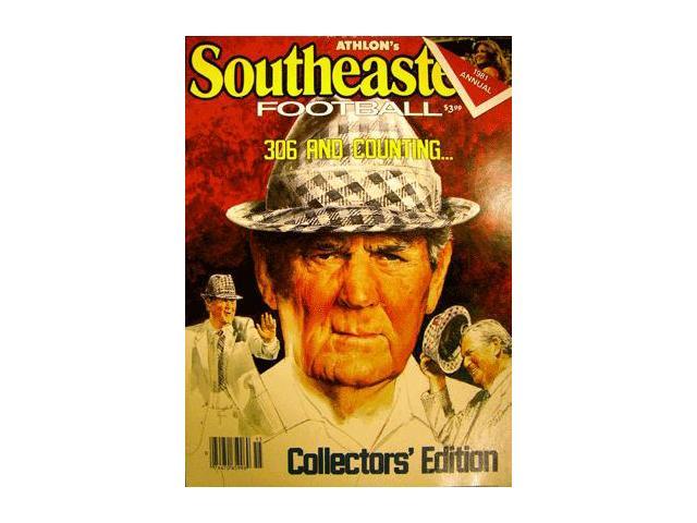 Athlon Ctbl B2242b Paul Bear Bryant Unsigned Alabama Crimson Tide 1981 Sports Sec College Football Collectors Edition Magazine