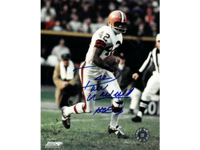 Athlon Sports Paul Warfield signed Cleveland Browns NFL Vintage